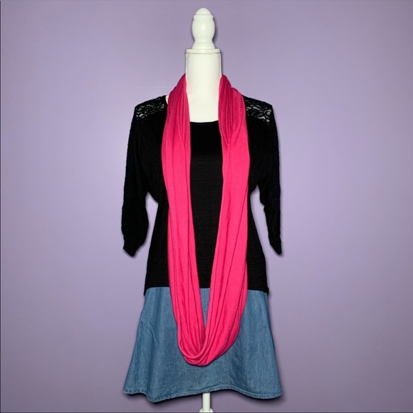 Forever 21 Accessories - Hot Pink Infinity Scarf